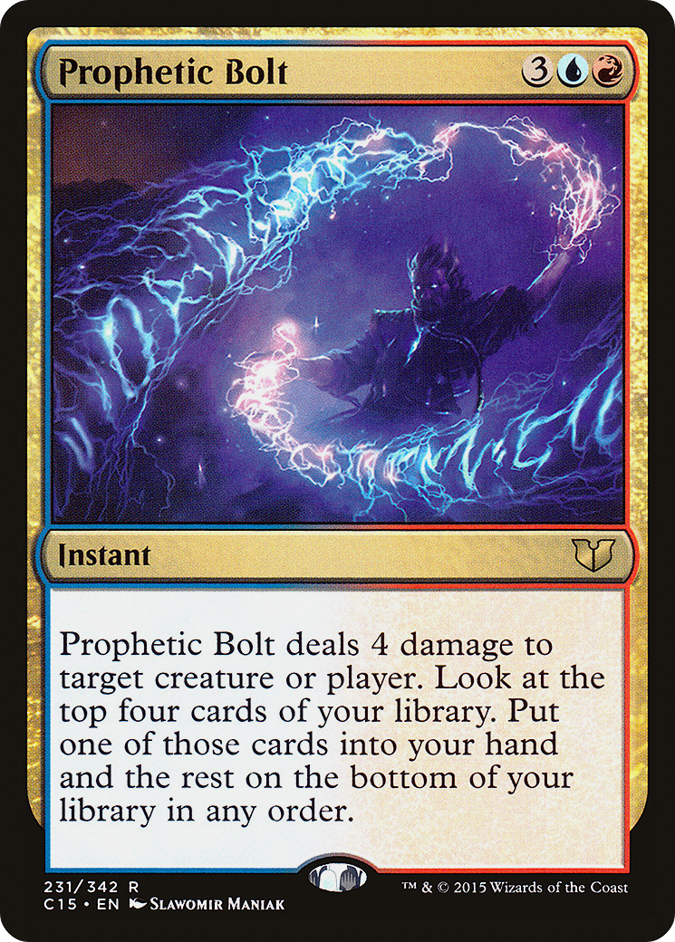 Prophetic Bolt [Commander 2015]-1