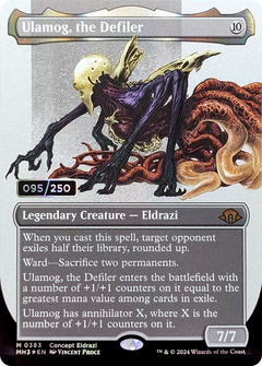 Ulamog, the Defiler (Borderless) (Serial Numbered) (MH3-383) - Modern Horizons 3 (Borderless) Foil-1