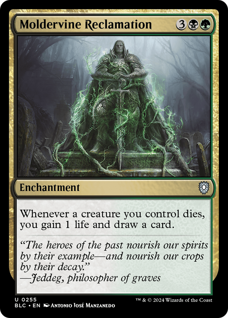 Moldervine Reclamation [Bloomburrow Commander]-1