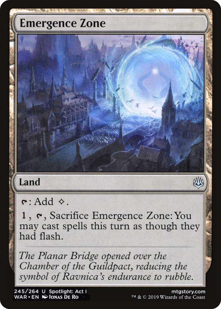 Emergence Zone [War of the Spark]-1