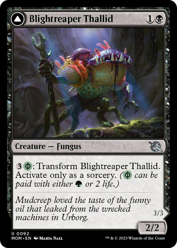 Blightreaper Thallid // Blightsower Thallid [March of the Machine]-1
