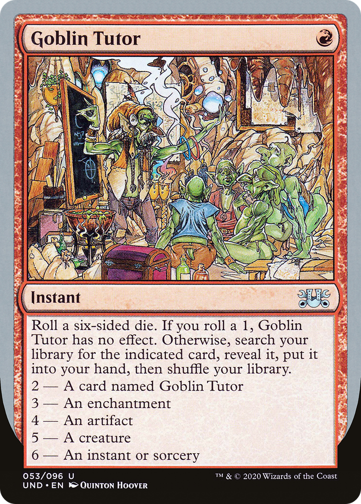 Goblin Tutor [Unsanctioned]-1