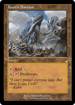 Karn's Bastion (Retro Frame) [Ravnica Remastered]-1