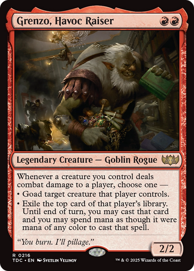 Grenzo, Havoc Raiser [Tarkir: Dragonstorm Commander]-1