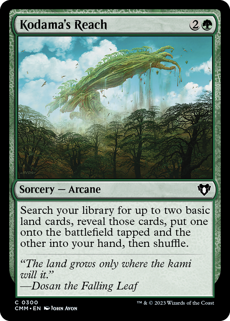 Kodama's Reach [Commander Masters]-1