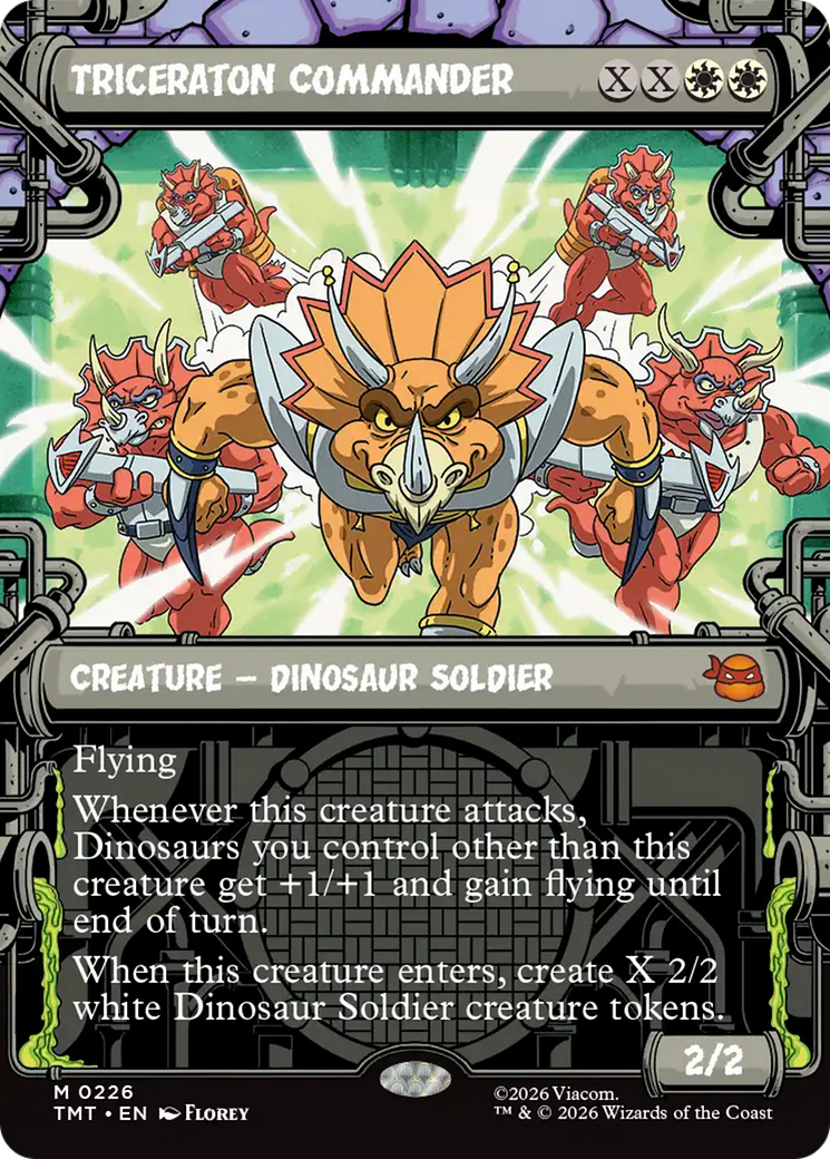 Triceraton Commander (Showcase) [Teenage Mutant Ninja Turtles]-1