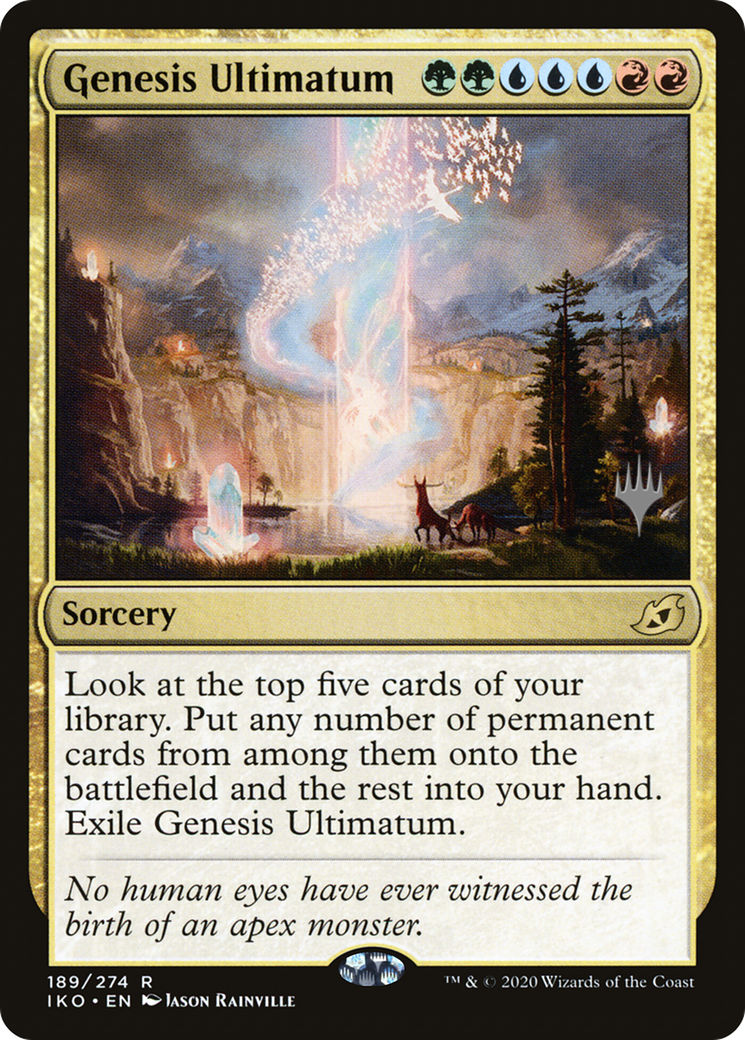 Genesis Ultimatum (Promo Pack) [Ikoria: Lair of Behemoths Promos]-1