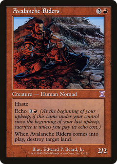 Avalanche Riders [Time Spiral Timeshifted]-1