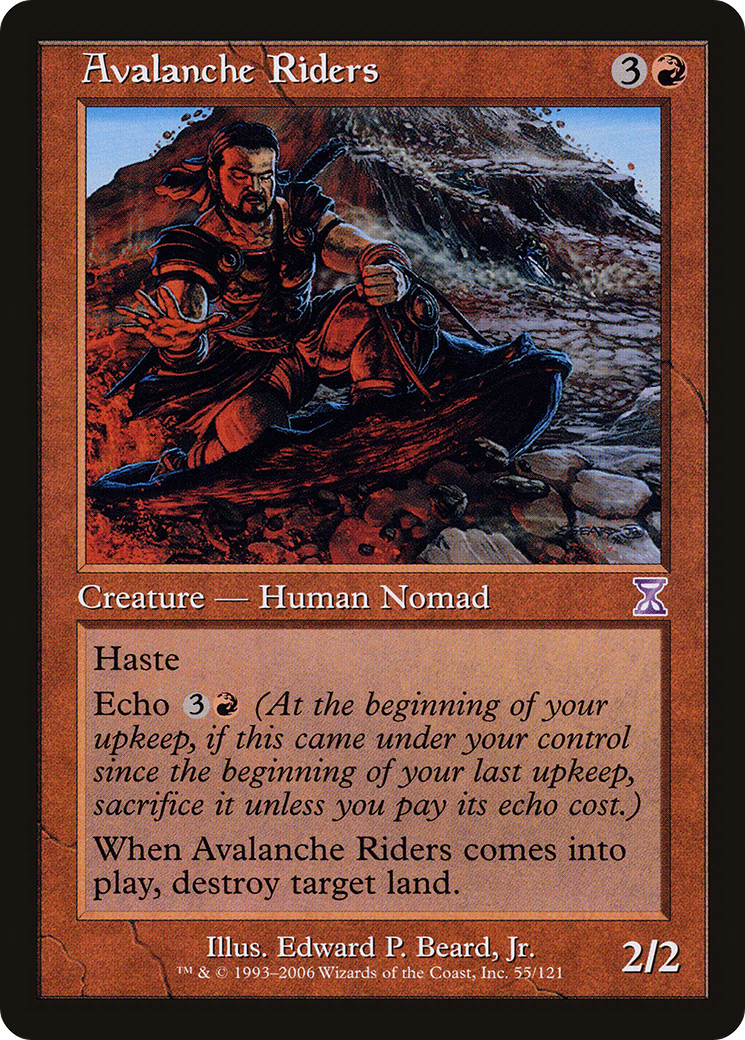 Avalanche Riders [Time Spiral Timeshifted]-1