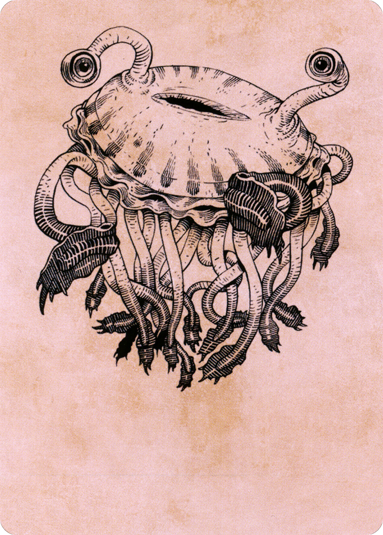 Gluntch, the Bestower // Gluntch, the Bestower (ACLB-065) - Battle for Baldur's Gate Art Series (Borderless) Foil-3