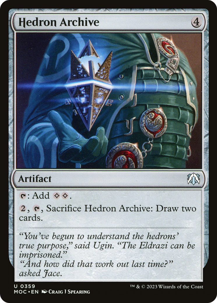 Hedron Archive [March of the Machine Commander]-1