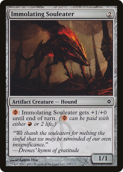 Immolating Souleater [New Phyrexia]-1