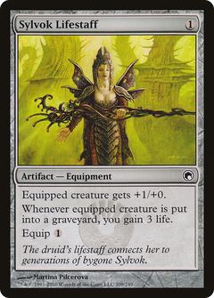 Sylvok Lifestaff [Scars of Mirrodin]-1