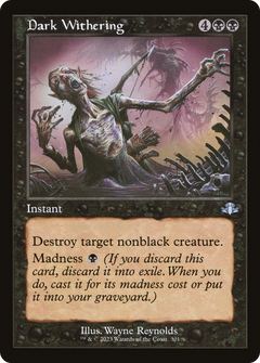 Dark Withering (Retro) [Dominaria Remastered]-1