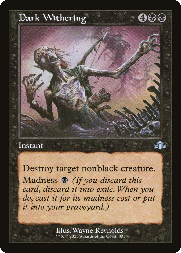 Dark Withering (Retro) [Dominaria Remastered]-1