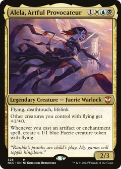 Alela, Artful Provocateur [Streets of New Capenna Commander]-1