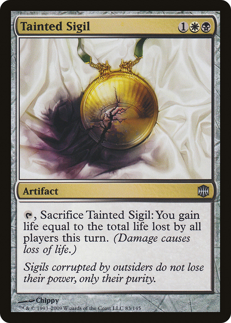 Tainted Sigil [Alara Reborn]-1