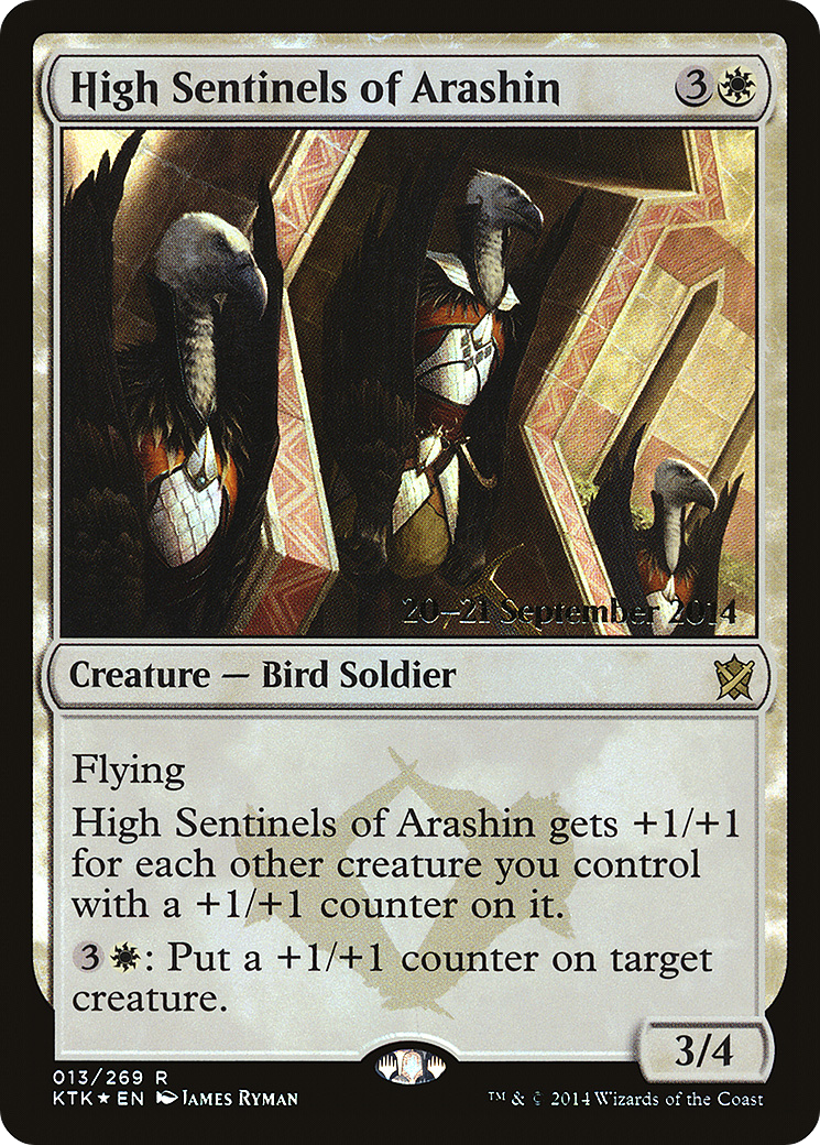 High Sentinels of Arashin [Khans of Tarkir Prerelease Promos]-1