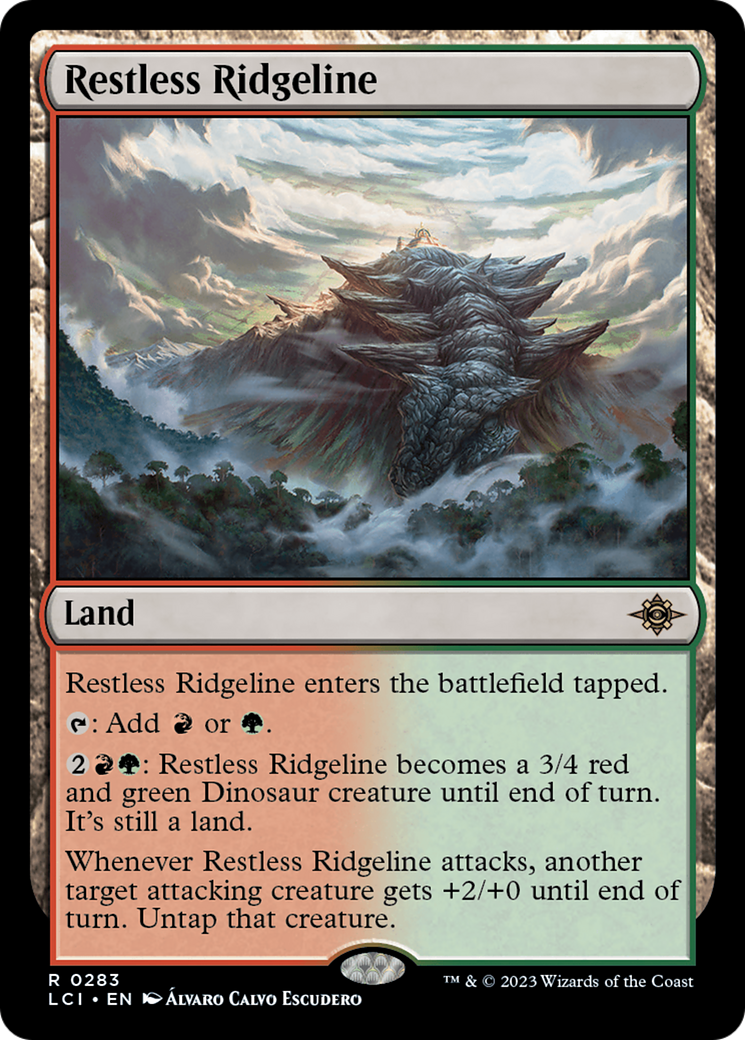 Restless Ridgeline [The Lost Caverns of Ixalan]-1