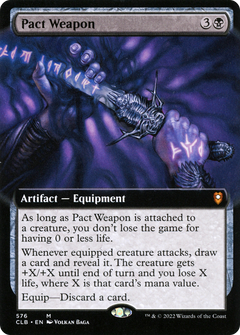 Pact Weapon (Extended Art) [Commander Legends: Battle for Baldur's Gate]-1