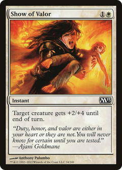 Show of Valor [Magic 2013]-1