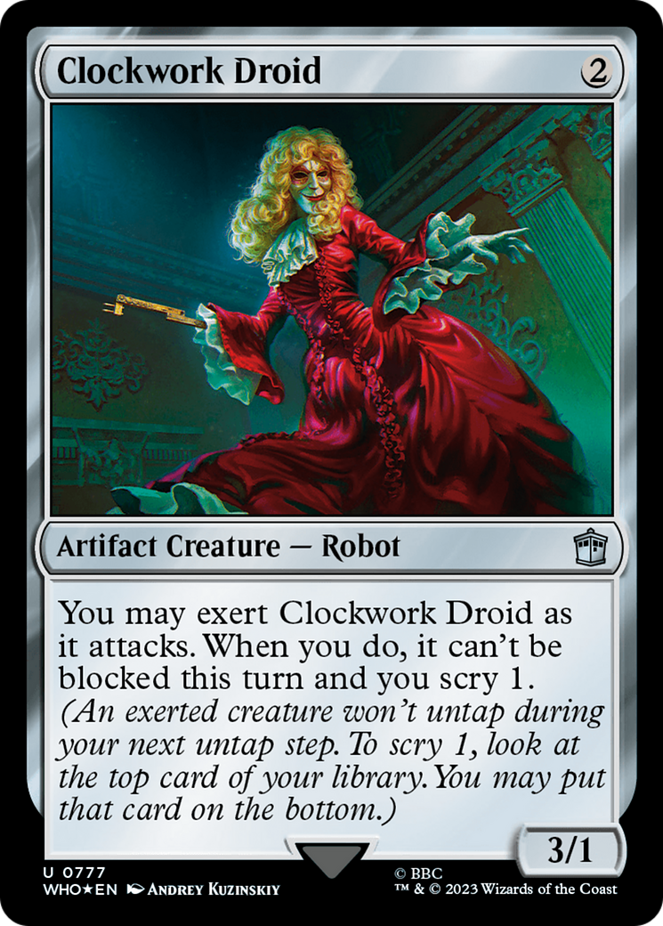 Clockwork Droid (Surge Foil) [Doctor Who]-1