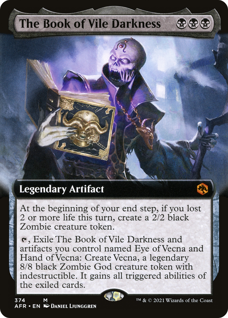 The Book of Vile Darkness (Extended Art) [Dungeons & Dragons: Adventures in the Forgotten Realms]-1