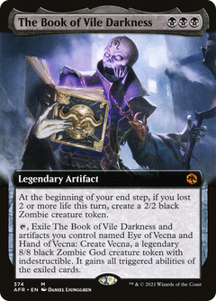 The Book of Vile Darkness (Extended Art) [Dungeons & Dragons: Adventures in the Forgotten Realms]-1