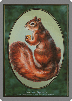 Squirrel Token [Unglued Tokens]-1