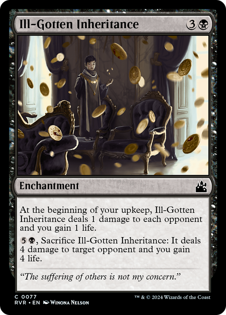 Ill-Gotten Inheritance [Ravnica Remastered]-1