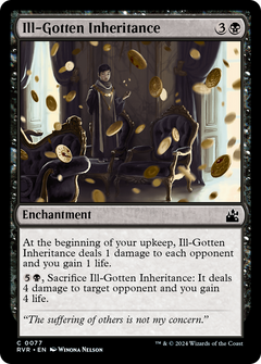 Ill-Gotten Inheritance [Ravnica Remastered]-1