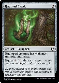 Haunted Cloak [Commander Masters]-1