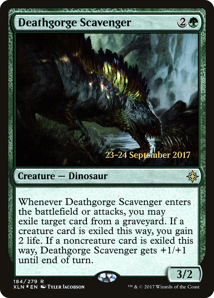 Deathgorge Scavenger [Ixalan Prerelease Promos]-1