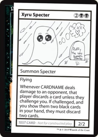 Xyru Specter (2021 Edition) [Mystery Booster Playtest Cards]-1