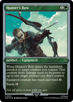 Hunter's Bow (ACR-221) - Assassin's Creed Etched Foil-1