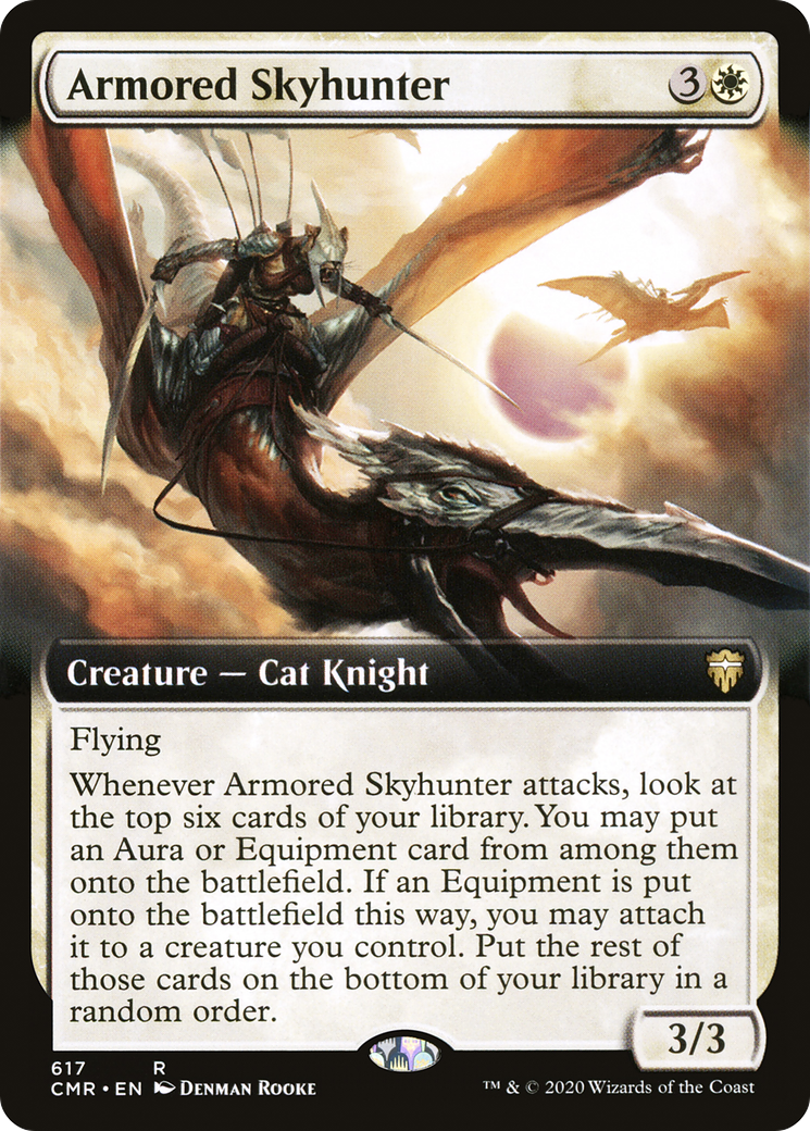 Armored Skyhunter (Extended Art) [Commander Legends]-1