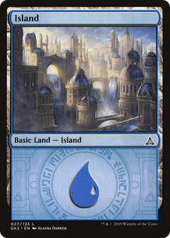 Island (27) [Ravnica Allegiance Guild Kit]-1