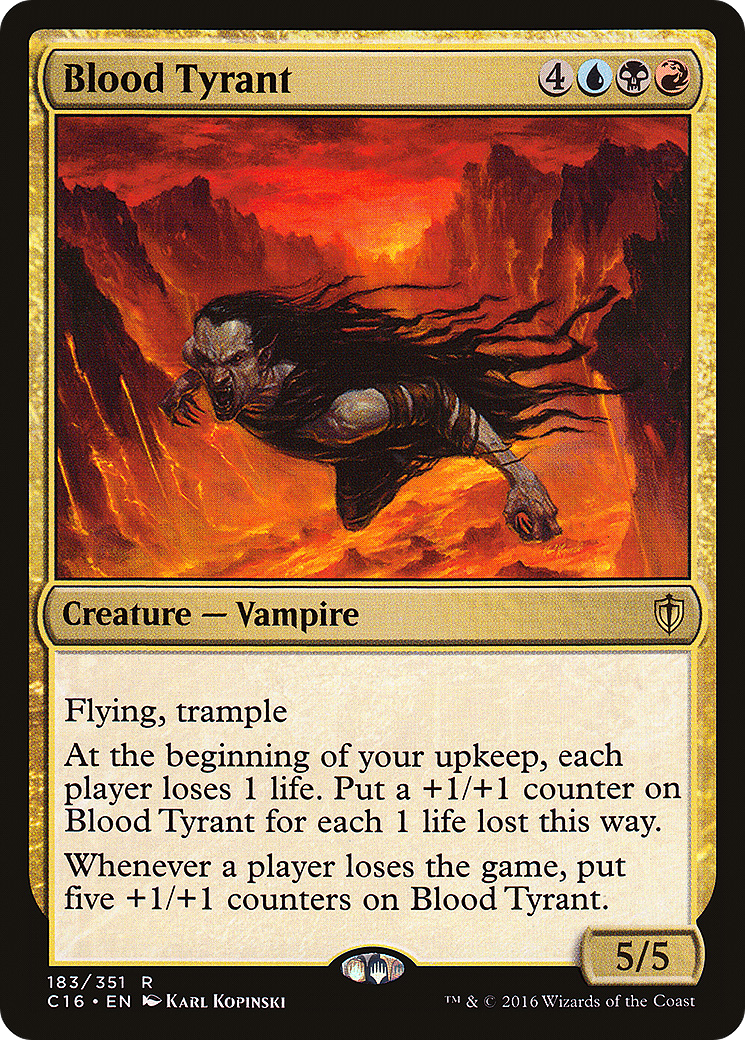 Blood Tyrant [Commander 2016]-1