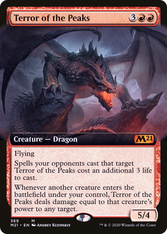 Terror of the Peaks (Extended Art) [Core Set 2021]-1