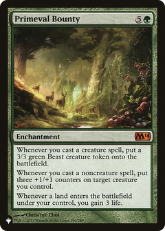 Primeval Bounty [The List]-1