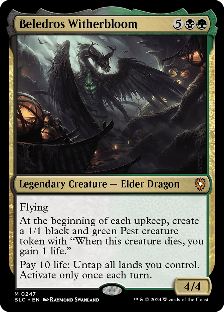 Beledros Witherbloom [Bloomburrow Commander]-1