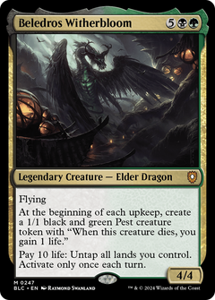Beledros Witherbloom [Bloomburrow Commander]-1