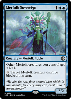 Merfolk Sovereign [The Lost Caverns of Ixalan Commander]-1