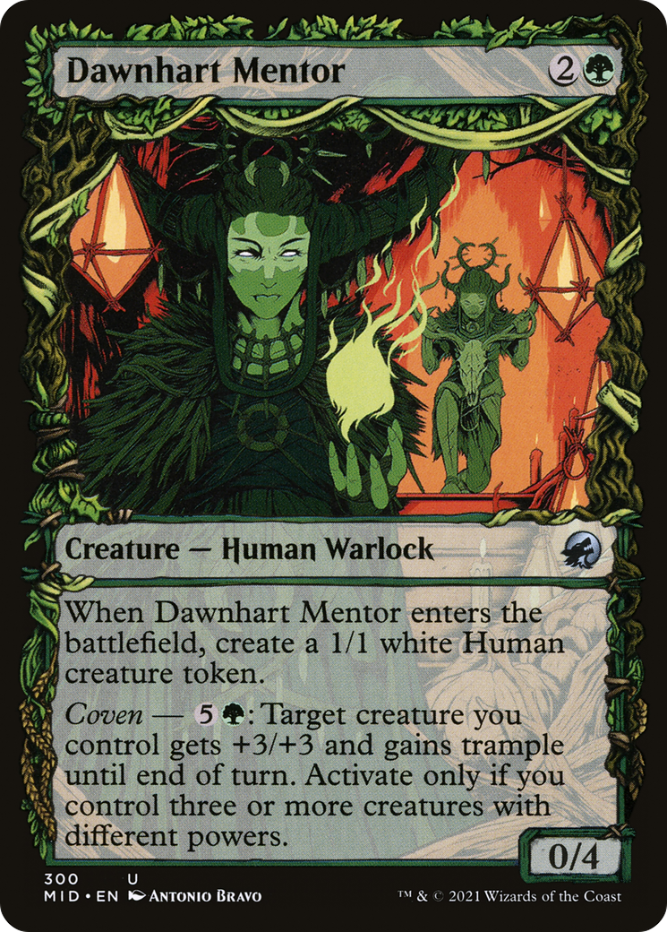 Dawnhart Mentor (Showcase Equinox) [Innistrad: Midnight Hunt]-1