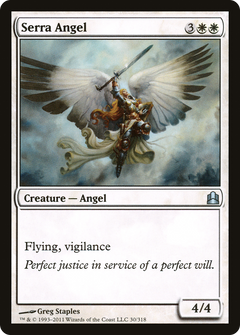 Serra Angel [Commander 2011]-1