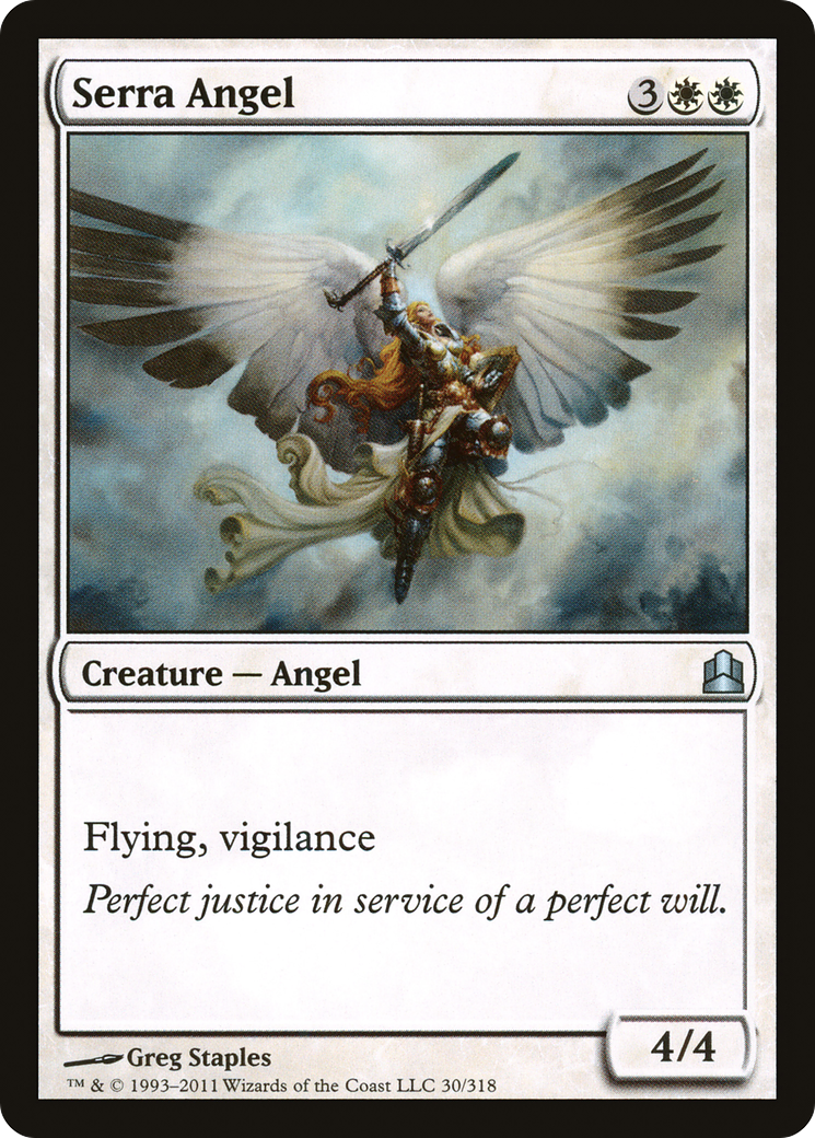 Serra Angel [Commander 2011]-1