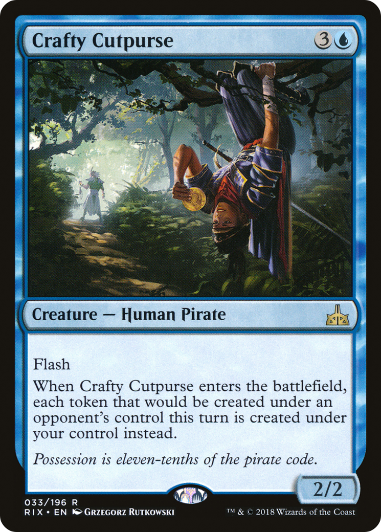 Crafty Cutpurse [Rivals of Ixalan]-1
