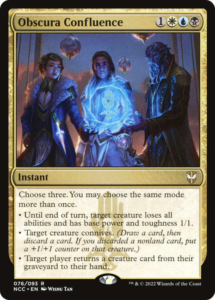 Obscura Confluence [Streets of New Capenna Commander]-1