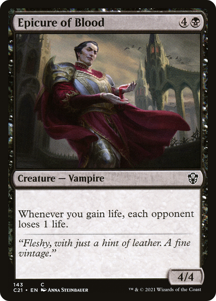 Epicure of Blood [Commander 2021]-1