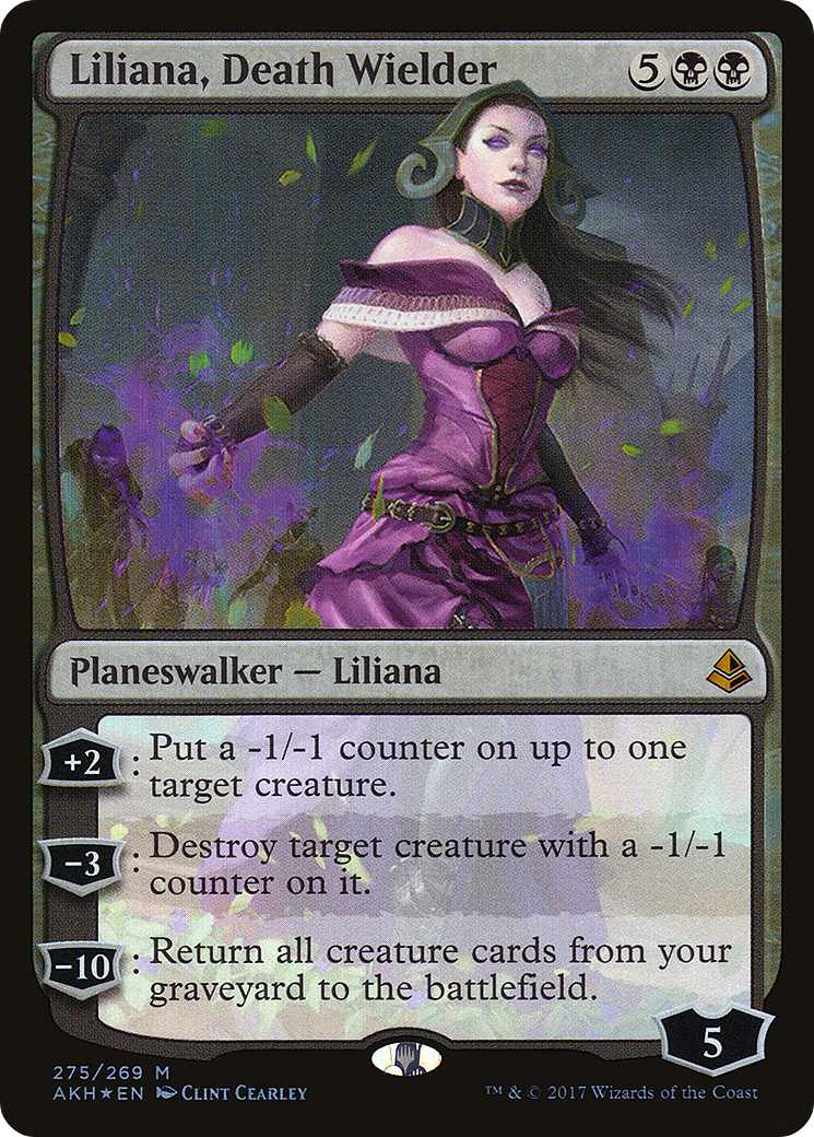 Liliana, Death Wielder [Amonkhet]-1